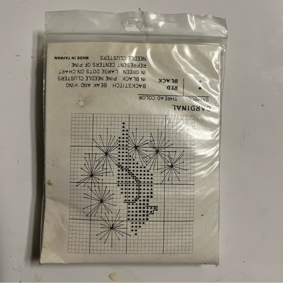 Traditions CARDINAL Ctd Cross Stitch KIT #T8521 Vintage - Picture 2 of 2